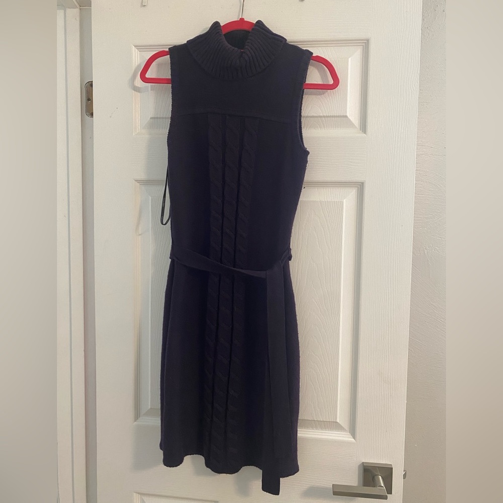 Calvin Klein Cable-knit Sweater Dress